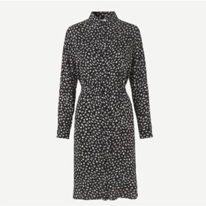 Samsoe Samsoe Dress Stella Shirt Dress Dark Sky Zodiac Horoscope Print XS